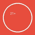21岁以上年龄限制标识